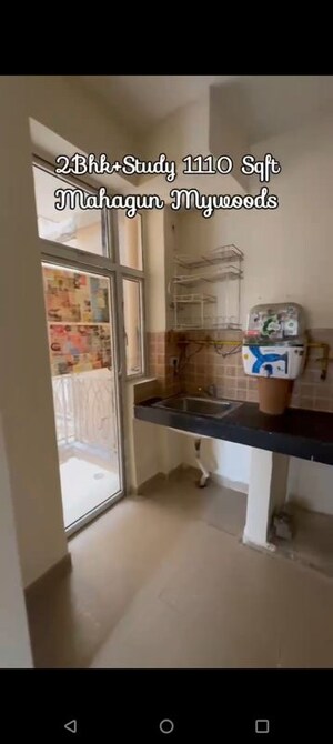 Kitchen in 2.5 BHK Apartment at Mahagun My Woods, Sector 16c Greater Noida – for Sale