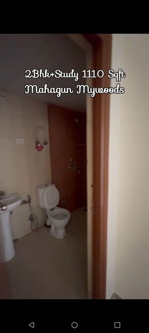 Bathroom in 2.5 BHK Apartment at Mahagun My Woods, Sector 16c Greater Noida – for Sale