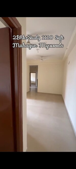Building Lobby in 2.5 BHK Apartment at Mahagun My Woods, Sector 16c Greater Noida – for Sale