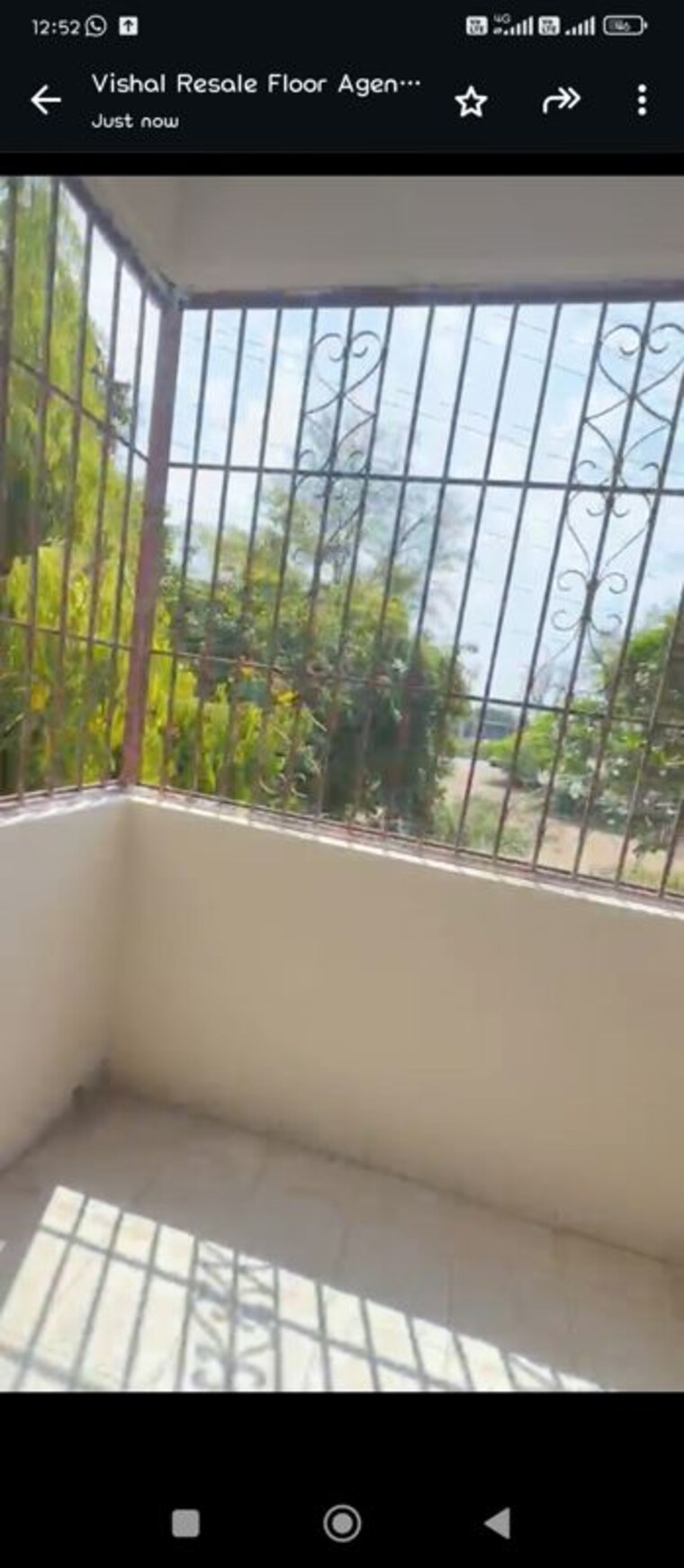 Balcony, sector 57 3 Bedroom 204 Sq.Yd. Builder Floor In Sector 57 Gurgaon 10244923