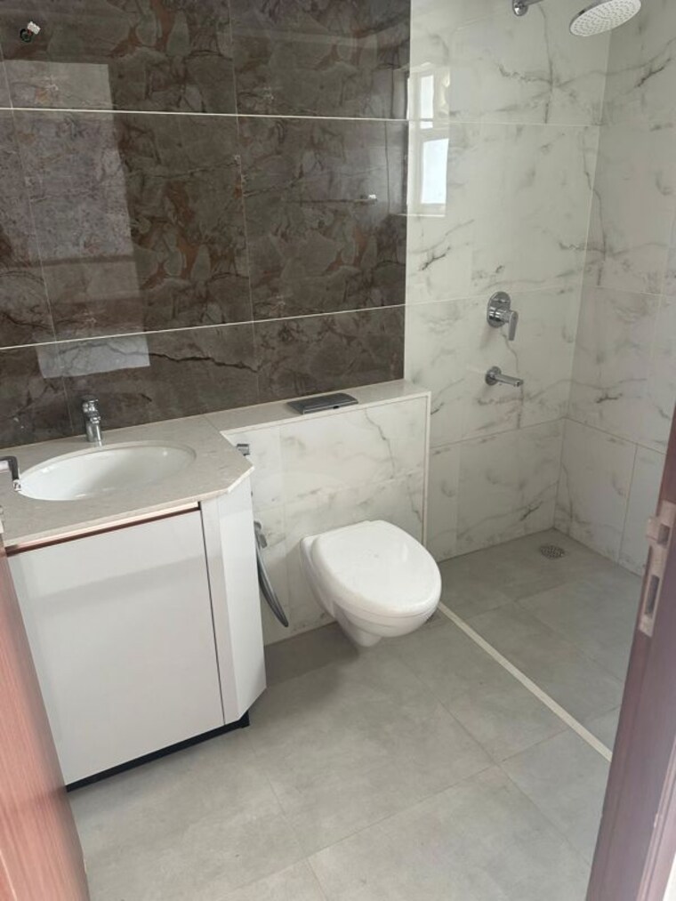 Bathroom, mission quarters 4 Bedroom 2850 Sq.Ft. Apartment In Mission Quarters Thrissur 10244922