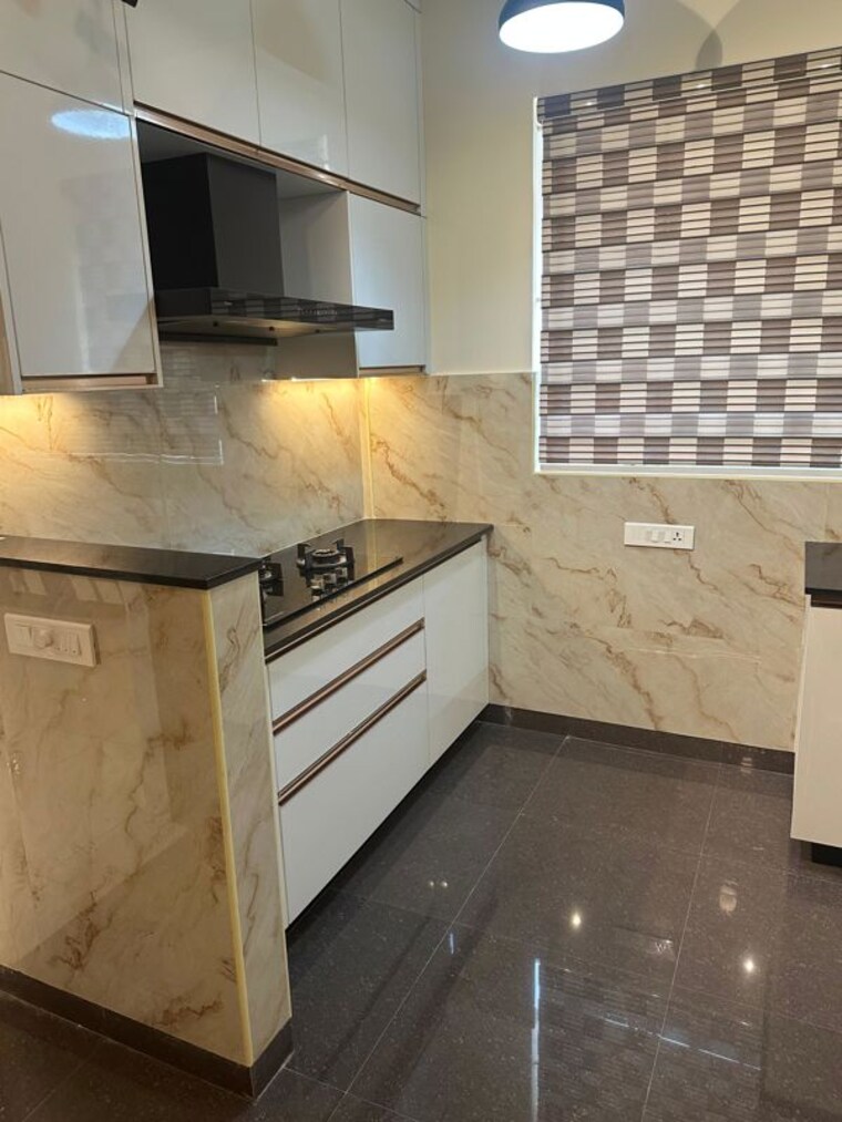Kitchen, mission quarters 4 Bedroom 2850 Sq.Ft. Apartment In Mission Quarters Thrissur 10244922