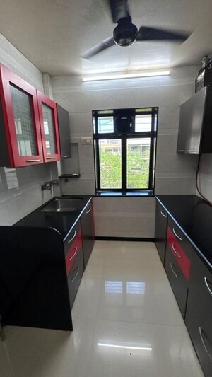 Kitchen in 1 BHK Apartment at Kremlin CHS, Borivali West – for Rent