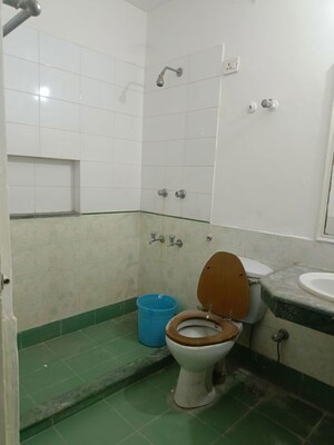 Bathroom in 3 BHK Builder Floor at Unitech South City II, Sector 50 – for Sale