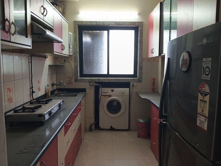 Kitchen, happy-valley 2 Bedroom 646 Sq.Ft. Apartment In Manpada Thane 10244945