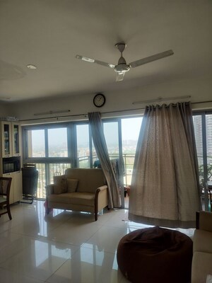 Living Room in 3 BHK Apartment at Amanora Adreno Towers, Hadapsar – for Rent