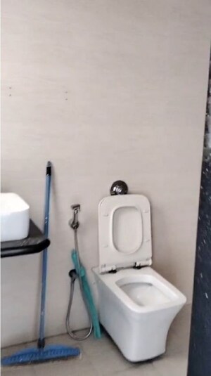 Bathroom in 3 BHK Apartment at Chembur – for Rent