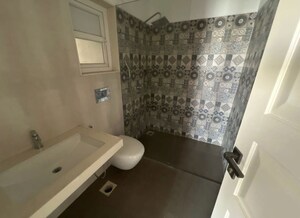 Bathroom in 3 BHK Apartment at Kanakia Paris, Bandra East – for Rent