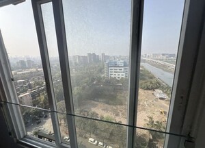 Balcony in 3 BHK Apartment at Kanakia Paris, Bandra East – for Rent