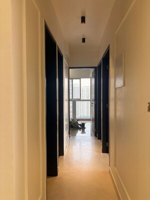 Building Lobby in 3 BHK Apartment at Runwal Forests, Kanjurmarg West – for Rent