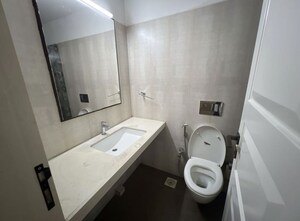 Bathroom in 4 BHK Apartment at Kanakia Paris, Bandra East – for Rent