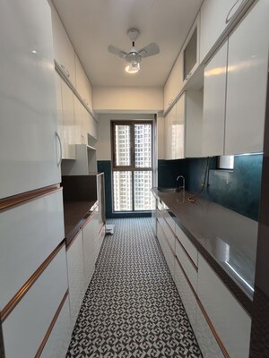 Kitchen in 2 BHK Apartment at Raymond Ten X Habitat, Pokhran Road No Two – for Rent