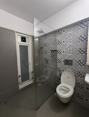 Bathroom in 3 BHK Apartment at Kanakia Paris, Bandra East – for Rent