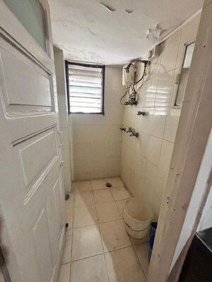 Bathroom in 1 BHK Apartment at Bandra West – for Rent
