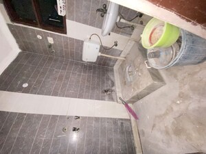 Bathroom in 3 BHK Builder Floor at Risland Sky Mansion, Chattarpur – for Rent