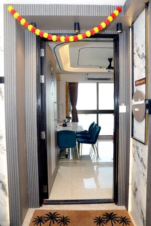 Kitchen in 3 BHK Apartment at Runwal Bliss, Kanjurmarg East – for Rent