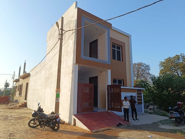 Exterior View, arsha-madhav-greens 3 Bedroom 1392 Sq.Ft. Independent House In Gomti Nagar Lucknow 10245063