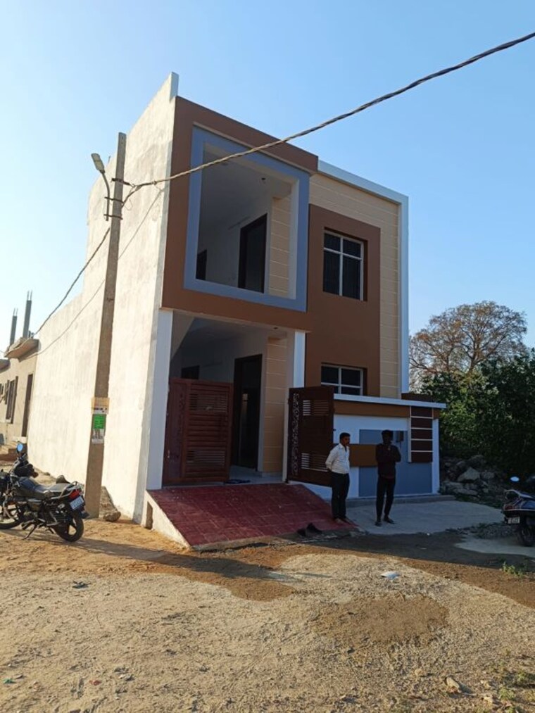 Exterior View, arsha-madhav-greens 3 Bedroom 1392 Sq.Ft. Independent House In Gomti Nagar Lucknow 10245063