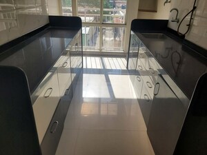 Kitchen in 2.5 BHK Apartment at Ravetkar Sukhniwas, Senapati Bapat Road – for Rent