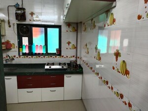 Kitchen in 3 BHK Apartment at Bliss CHS Sector 29, Vashi Sector 29 – for Rent