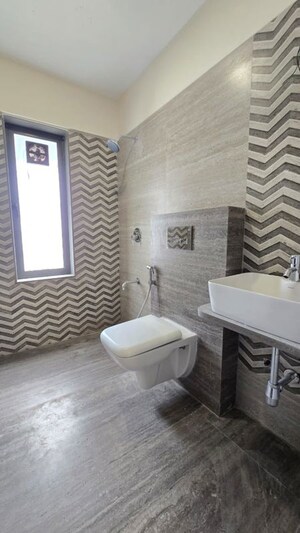 Bathroom in 3 BHK Apartment at Zindagi CHS, Khar West – for Sale