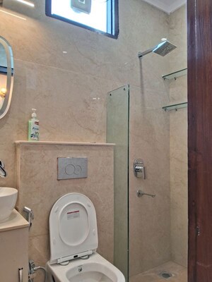 Bathroom in 2 BHK Builder Floor at Dayanand Colony – for Rent