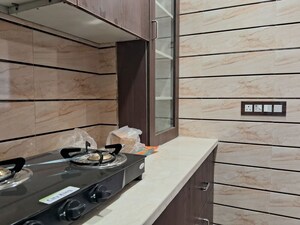 Kitchen in 2 BHK Builder Floor at Dayanand Colony – for Rent