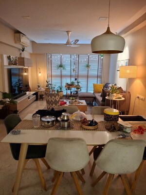 Living Room in 3.5 BHK Apartment at Adani Western Heights Sky Apartments, Andheri West – for Sale