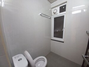 Bathroom in 3 BHK Apartment at SMR Vinay Iconia Hyderabad, Kondapur – for Rent