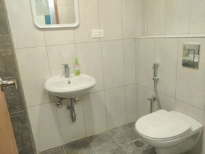 Bathroom in 3 BHK Apartment at INDIS Viva City, Kondapur – for Rent