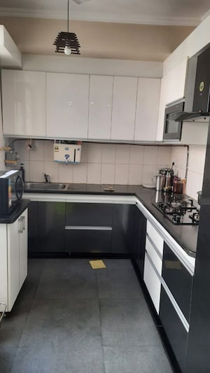 Kitchen in 3 BHK Apartment at BPTP Astaire Gardens, Sector 70a – for Rent