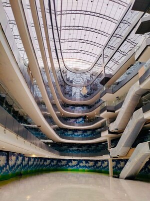  Shop – Exterior View View at MIPL Platinum Mall, Sushant Golf City - for Rent