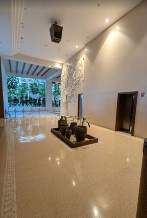 Living Room in 3 BHK Apartment at Rohan Lifescapes Aquino, Prabhadevi – for Rent