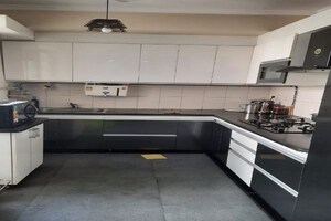 Kitchen in 3 BHK Apartment at DLF The Pinnacle, Dlf Phase V – for Rent