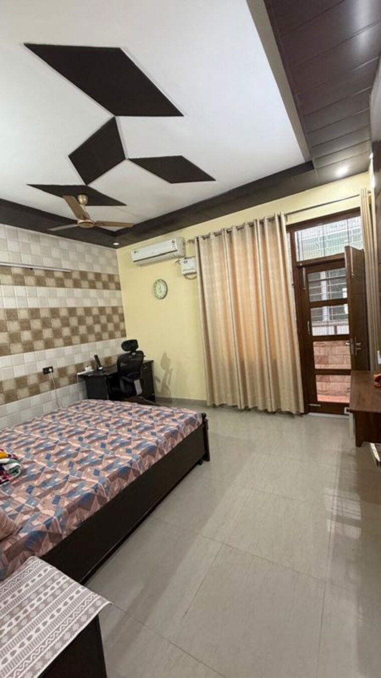 Bedroom, dhakoli 3 Bedroom 1250 Sq.Ft. Villa In Dhakoli Zirakpur 10245868