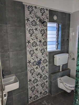 Bathroom in 2 BHK Apartment at Jash Sai Galaxy, Padle – for Sale