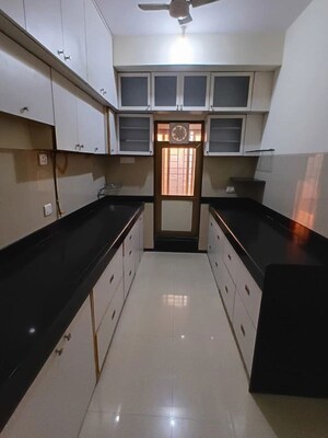 Kitchen in 2 BHK Apartment at Raheja Willows, Kandivali East – for Rent