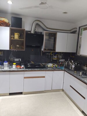 Kitchen in 4 BHK Builder Floor at Chattarpur – for Sale