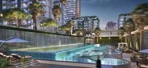 Swimming Pool in 3 BHK Apartment at Godrej Palm Retreat, Sector 150 – for Sale