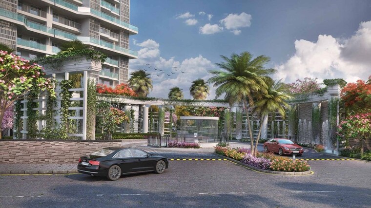 Exterior View, godrej-palm-retreat 3 Bedroom 1947 Sq.Ft. Apartment In Sector 150 Noida 10245890