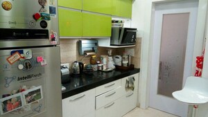 Kitchen in 3 BHK Apartment at Oberoi Exquisite Goregaon, Goregaon East – for Rent