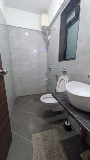 Bathroom in 1 BHK Apartment at Chembur Gaothan, Chembur – for Rent