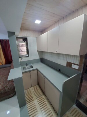 Kitchen in 1 BHK Apartment at Duplex Heights, Andheri West – for Rent