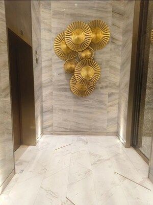 Bathroom in 3 BHK Apartment at Lodha World View, Worli – for Rent