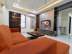 Living Room in 3 BHK Apartment at Vasavi GP Trends, Nanakramguda – for Rent