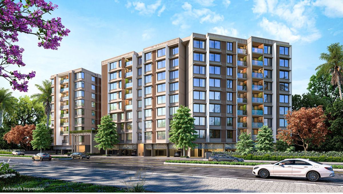 2.5 BHK + Extra Room Apartment For Sale in Arkade Darshan