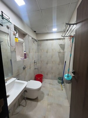 Bathroom in 2 BHK Apartment at Puraniks Abitante Fiore, Bavdhan – for Rent