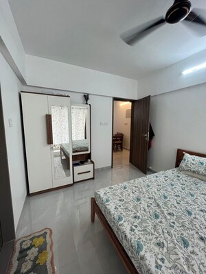 Bedroom in 3 BHK Apartment at Oxy Beaumonde, Viman Nagar – for Rent