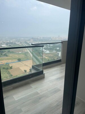 Balcony in 2 BHK Apartment at M3M Heights, Sector 65 – for Rent