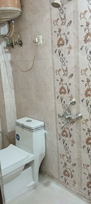 Bathroom in 2 BHK Builder Floor at Malviya Nagar – for Rent